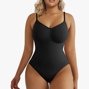 Elegant Black Shapewear Bodysuit